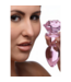XR Brands Elegant Pink Rose Glass Butt Plug – Safe, Sturdy, and Blissfully Pleasurable