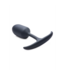 XR Brands Premium Weighted Silicone Anal Plug – Deep Comfort & Pleasure