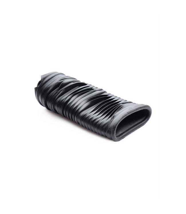 XR Brands Lightning Stroke Silicone Stroker | Intense Vibrations & Textured Pleasure