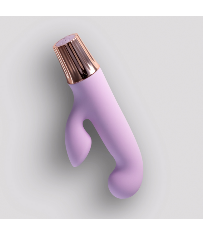 Crushious Mellow Cony Lavender Mini Vibrator – Compact, Quiet, 10 Vibes