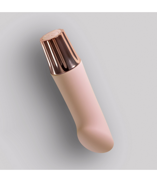 Crushious Mellow Mini G-Spot Vibrator - Pink, 10 Vibration Settings, Silicone