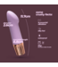 Crushious Mellow Mini G-Spot Vibrator Lavendel | Diskret, 10 Stufen, leicht zu reinigen