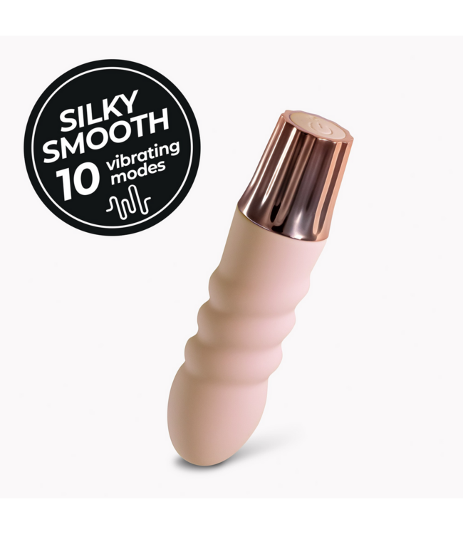 Crushious Mellow Bubbles Mini Vibrator - Compact, Powerful & Quiet Pleasure