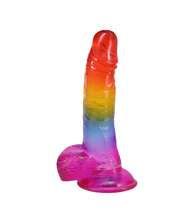 Doc Johnson Doc Johnson 7 Crystal Jellies Dong 21,1 cm Flexibele Realistische Dildo