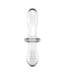 Satisfyer Satisfyer Double Crystal Glazen Dildo 18 cm Transparant Duurzaam