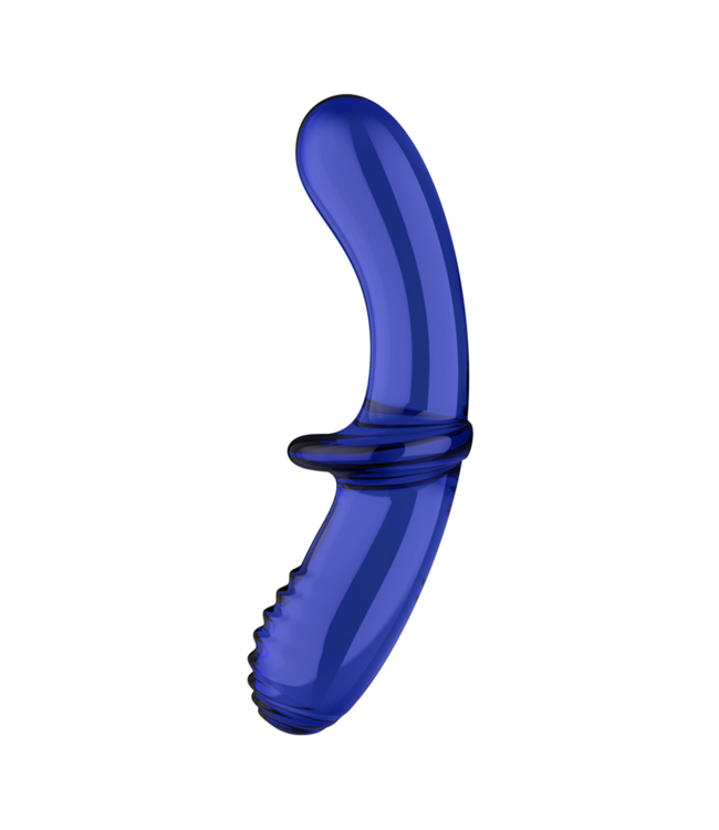 Satisfyer Satisfyer Double Crystal 20 cm – Luxuriöser Glasdildo für doppeltes Vergnügen