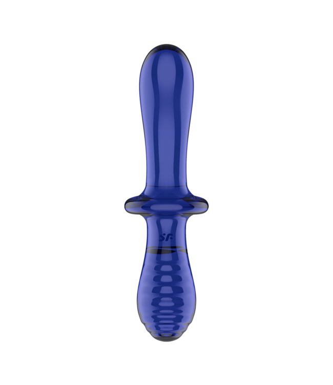Satisfyer Satisfyer Double Crystal 20 cm – Luxuriöser Glasdildo für doppeltes Vergnügen