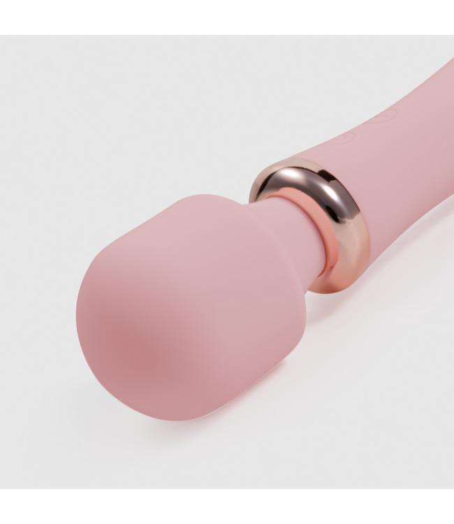 Crushious Crushious Dual Wand Vibrator Roze Met 10 Vibraties En Warmtefunctie