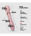 Crushious Crushious Dual Wand Vibrator Roze Met 10 Vibraties En Warmtefunctie