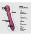 Crushious Jinx Double Wand Massager: Heated, Stylish & Powerful Vibration