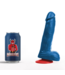 Fuck & Fist Hoenir M Realistic Blue Dildo with Suction Cup - 6.3 in/16 cm