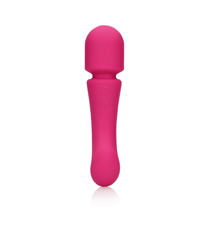 Loveline Loveline Prestone Pink: Ultraweicher doppelseitiger Silikon-Vibrator