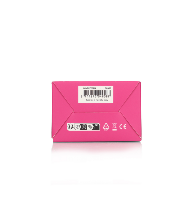 Loveline Loveline G-Spot Vibrator Met Siliconen Kraal In Blauwgroen