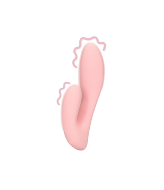 Loveline Precision Silicone G-Spot Vibrator Roze 10,4 cm – Loveline by Shots