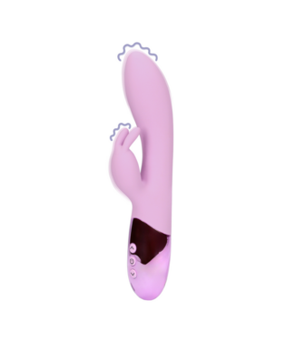 Loveline Ultra Soft Silicone Rabbit Vibrator for Intense G-Spot & Clitoral Pleasure
