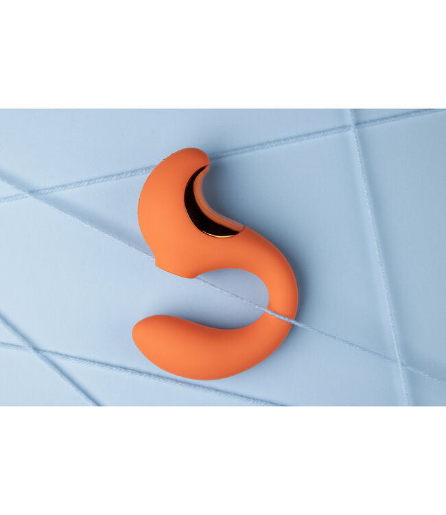 Loveline Untamed Orange G-Spot Vibrator - Intense Pulse Wave Pleasure Power