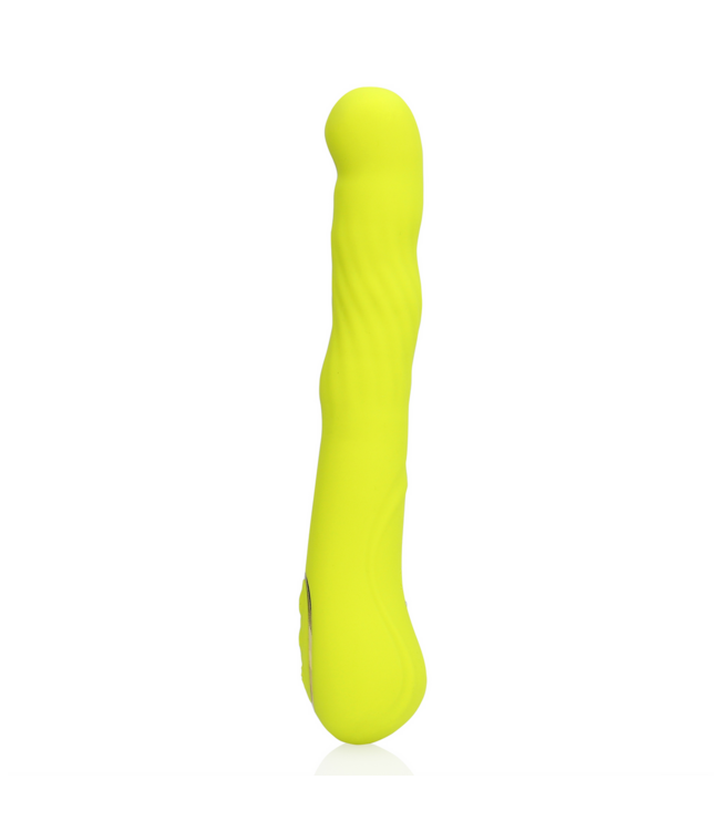 Loveline Wiggle G-Spot Vibrator – Intense Lime Passion for Targeted Pleasure