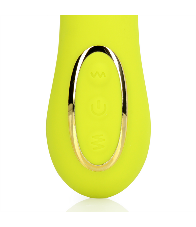 Loveline Loveline Wiggle G-Spot Vibrator Met Wiebelende Bewegingen Lime Green