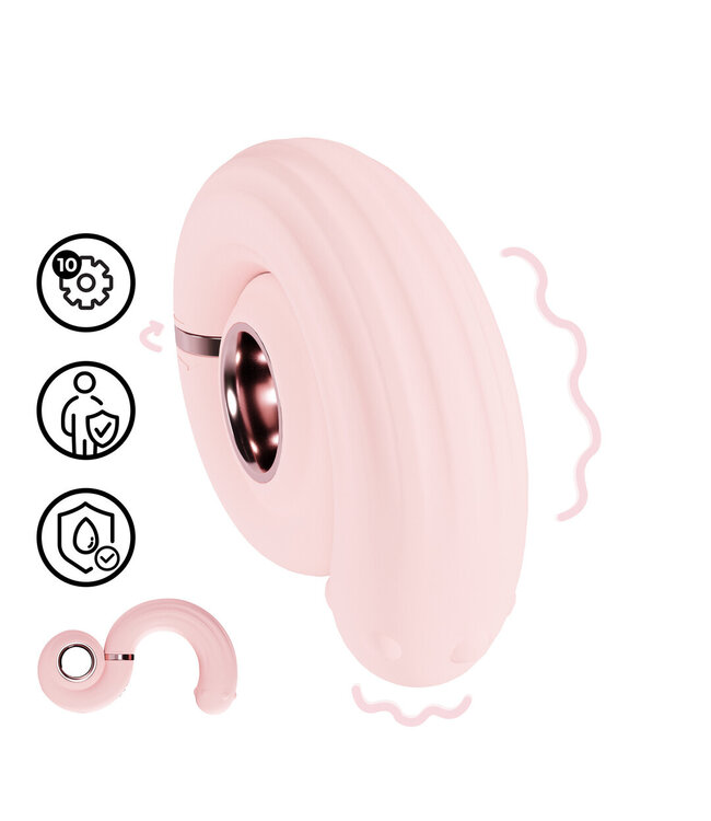 Loveline Loveline Perles Waterdichte Draaibare Siliconen Parels 10 Functies Roze
