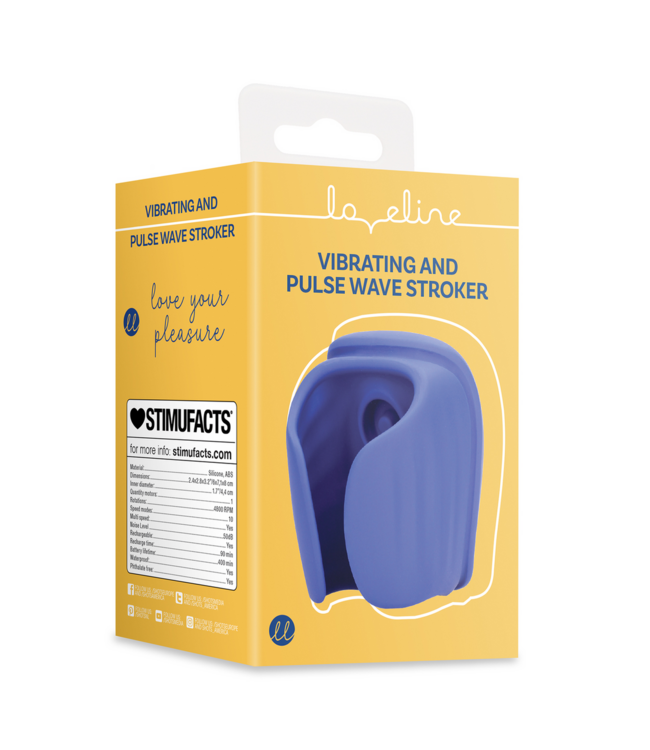 Loveline Midnight Hour Vibrating Pulse Wave Stroker – Ultimate Pleasure Experience