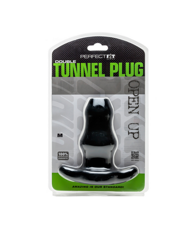 PerfectFitBrand Innovative Double Tunnel Plug - 12 cm of Comfortable Fun