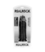 RealRock RealRock Extra Thick Black Dildo 9/23 cm - Realistic Feel & Suction Cup