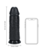 RealRock RealRock Extra Thick Black Dildo 9/23 cm - Realistic Feel & Suction Cup
