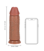 RealRock RealRock Dildo - Extra dick, 9/23 cm, realistisches Vergnügen mit Saugnapf
