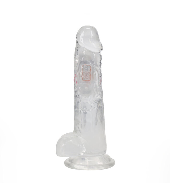 RealRock RealRock 22.5 cm LED Vibrating Dildo - Lifelike Pleasure & Suction Cup