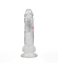 RealRock RealRock LED-Vibrationsdildo 22,5 cm – Lebensechtes Vergnügen