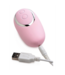 XR Brands Pleasure Pulse Clitoral Stimulator – Compact Intense Pulsations Pink