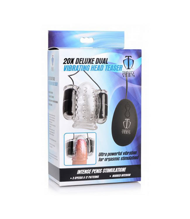 XR Brands Deluxe Double Bullet Stimulator | Intense Sensation & Teasing Bliss