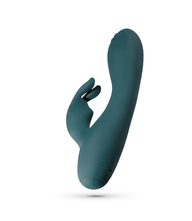 Crushious Lola Mini Rabbit Vibrator - Quiet, Powerful, Soft Silicone, 10 Settings