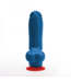 Fuck & Fist Realistischer Dildo Tyr M - Blau mit Saugnapf und 13 cm Länge
