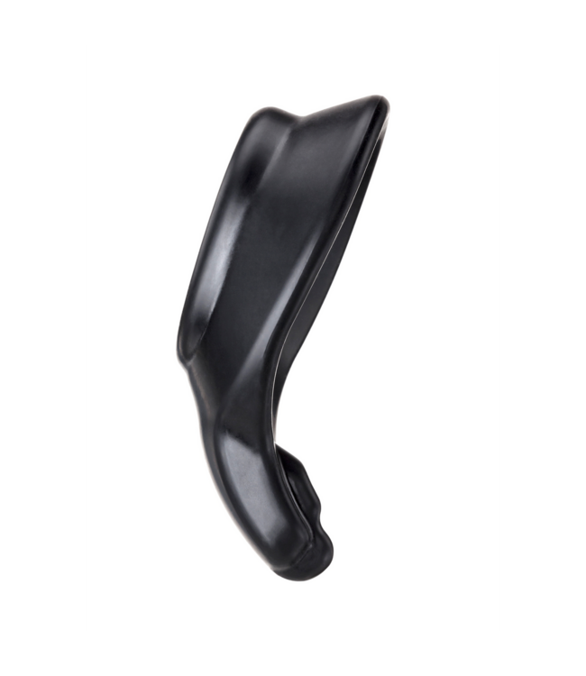 PerfectFitBrand PerfectFitBrand Comfort Cockring Zwart Met Perineum Stimulator - Regular