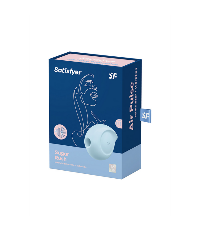 Satisfyer Satisfyer Air Pulse Vibrator Blauw Met 132 Unieke Sensaties En Oplaadbare Motoren