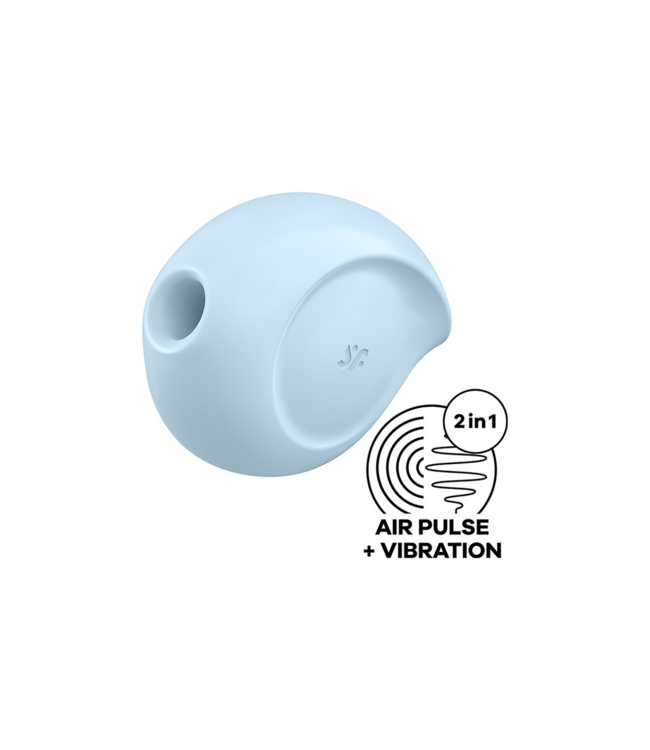 Satisfyer Sugar Rush Blau – Kompakter Luftpulsstimulator mit 132 Empfindungen