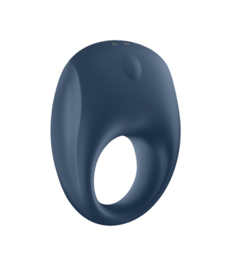 Satisfyer Satisfyer Vibrerende Blauwe Siliconen Cockring Met App-Controle Voor Langdurig Gebruik