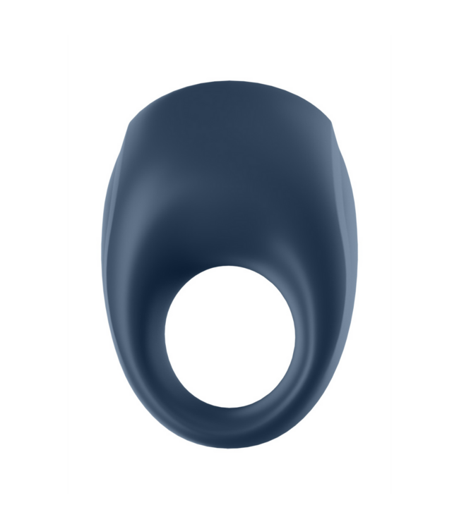 Satisfyer Strong One Blue Vibrating Cock Ring – App-Controlled Stamina Boost