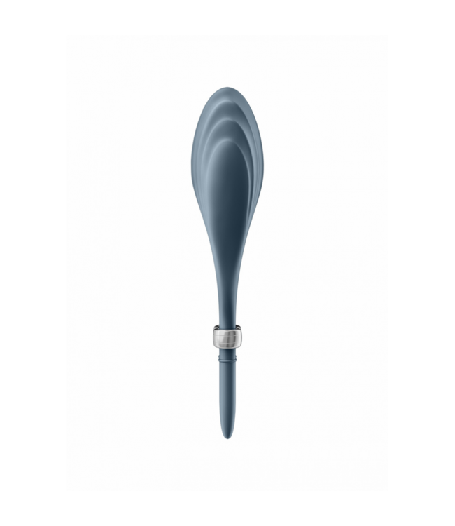 Satisfyer Duelist Dark Blue Adjustable Vibrating Cock Ring - Intense Pleasure!