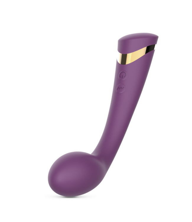 Crushious Crushious Flexibele G-Spot Vibrator Paars Met 10 Vibratiestanden En USB Opladen