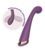 Crushious Crushious Flexibele G-Spot Vibrator Paars Met 10 Vibratiestanden En USB Opladen