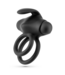 Crushious Crushious Dubbele Oplaadbare Vibrerende Cockring Met Afstandsbediening Zwart