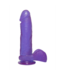 Doc Johnson Crystal Clear 8-Inch Realistic Cock with Suction Cup for Pleasure