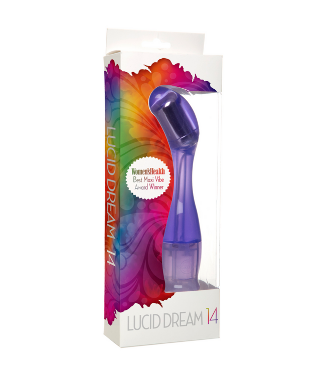 Doc Johnson Lucid Dream No. 14 G-Spot Vibrator Met Flexibele Ergonomische Ontwerp
