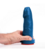 Fuck & Fist Magni M Realistische Blauwe Dildo Met Zuignap 18 cm PVC