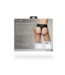 Ouch! Vibrating Strap-On Boxer Thong - XS/S Black for Comfort & Sensation