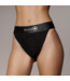 Ouch! Strap-On Boxer Met Vibrator En O-Ring Systeem XS/S Zwart - Comfortabel Design
