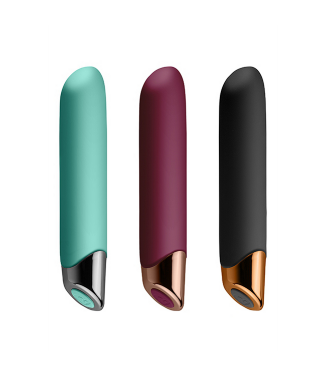 Rocks-Off Chaiamo Mini Vibrator – Elegant Power for Ultimate Climax in Black