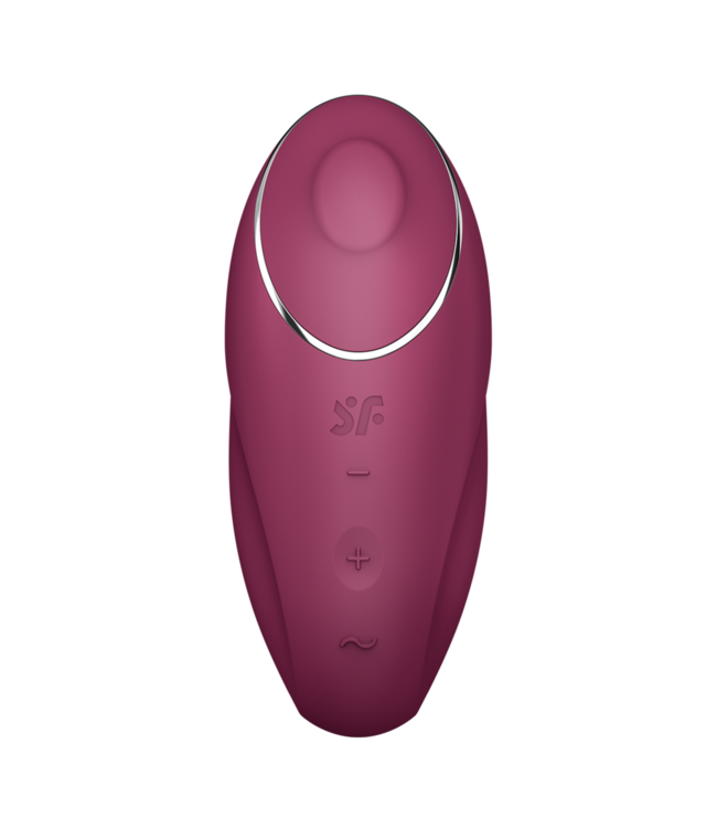 Satisfyer Satisfyer Tap Climax 1 Rood - 11 Tapping Variaties & Vibratieprogramma's